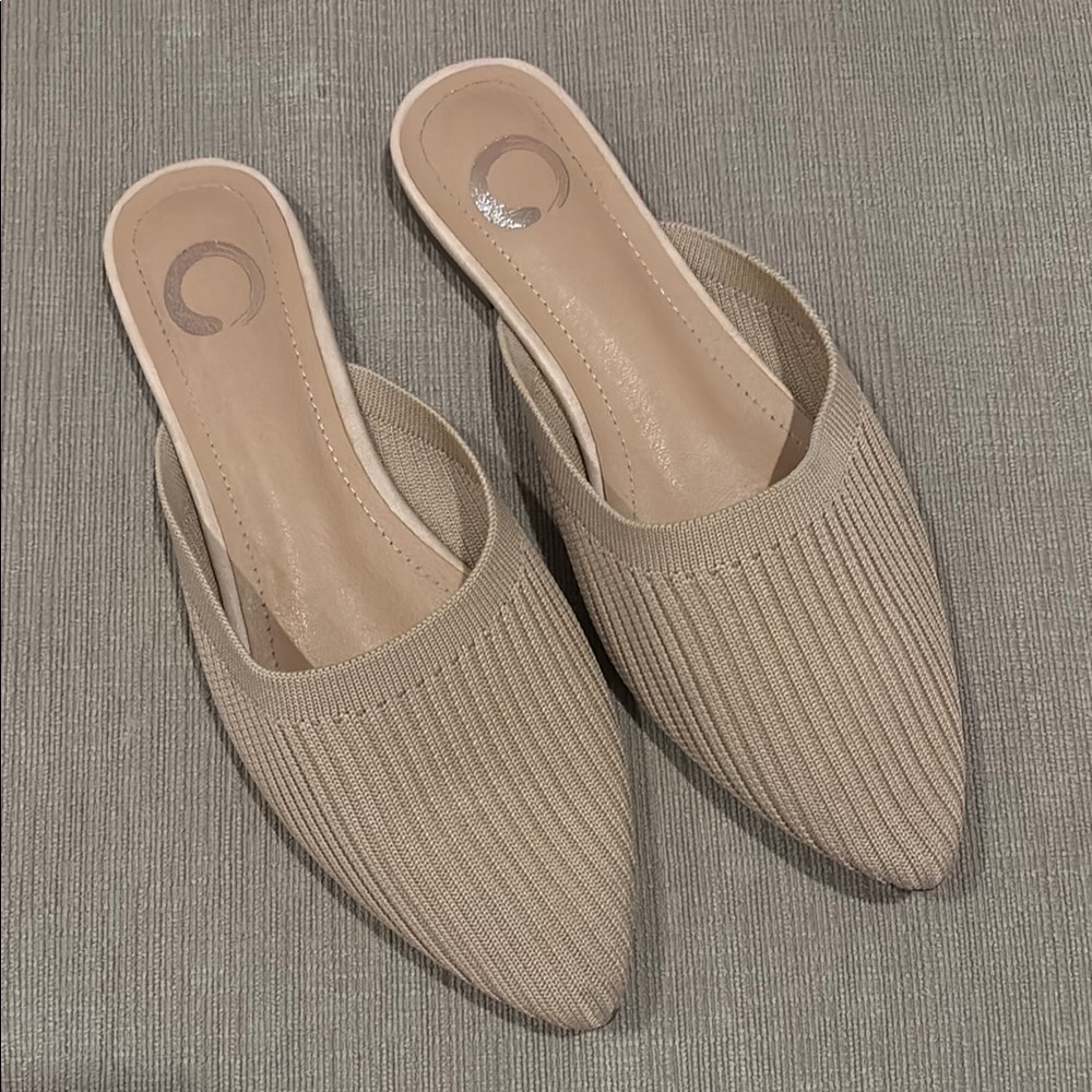 Elegant Tan Women's Mules